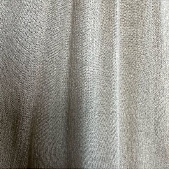 Mahina ~ Ivory Jumpsuit~lightweight gauze like fabric~broidered bodice ~ size M - Picture 7 of 14